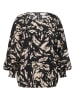 KAFFE curve Bluse in Schwarz