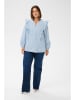 KAFFE curve Blouse lichtblauw