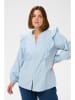 KAFFE curve Blouse lichtblauw