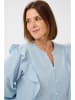 KAFFE curve Blouse lichtblauw