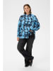 KAFFE curve Blouse lichtblauw/donkerblauw