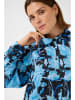 KAFFE curve Blouse lichtblauw/donkerblauw