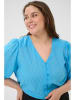 KAFFE curve Blouse lichtblauw
