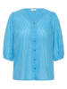 KAFFE curve Blouse lichtblauw