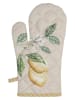 Clayre & Eef Rękawica kuchenna w kolorze beżowo-żółtym - 30 x 18 cm