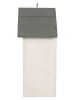 Clayre & Eef Domek w kolorze biało-błękitnym dla ptaków - 15 x 22 x 10 cm