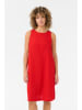 Cream Jurk rood