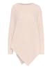 Cream Poncho in Beige