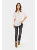 SAINT TROPEZ Bluse in Creme