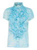 SAINT TROPEZ Bluse in Türkis