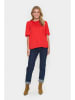 SAINT TROPEZ Bluse in Rot