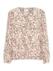 SAINT TROPEZ Bluse in Beige