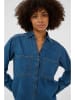 CULTURE Jeansbluse in Blau