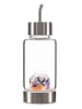 VitaJuwel Edelsteen dispenser "Treat Series Pour! - Ayurveda" zilverkleurig - 250 ml