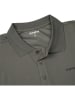 Icepeak Funktionspoloshirt "Bellmont" in Beige/ Grün