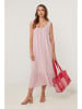 Lin Passion Leinen-Kleid in Hellrosa