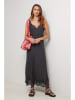Lin Passion Leinen-Kleid in Anthrazit