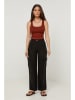 Lin Passion Leinen-Hose in Schwarz