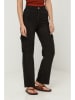 Lin Passion Leinen-Hose in Schwarz