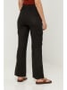 Lin Passion Leinen-Hose in Schwarz