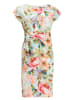 SWING Kleid in Creme/ Bunt