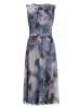 SWING Kleid  in Blau/ Bunt