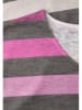 Street One Shirt in Dunkelbraun/ Pink