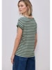 Street One Shirt groen/wit