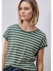 Street One Shirt groen/wit