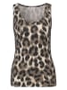 Street One Top in Taupe/ Schwarz