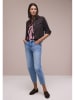 Street One Shirt in Bordeaux/ Rosa