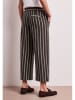 Street One Culotte in Dunkelbraun/ Creme