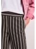 Street One Culotte in Dunkelbraun/ Creme