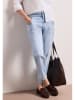 Street One Jeans - Tapered fit - in Hellblau