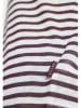 Cecil Shirt wit/auberginekleurig