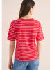 Cecil Shirt in Rot/ Weiß
