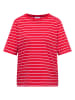 Cecil Shirt in Rot/ Weiß
