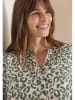 Cecil Bluse in Beige/ Oliv