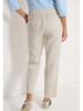 Cecil Leinen-Hose in Beige