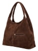 Charm Leren schoudertas "Sevilla" bruin - (B)39 x (H)34 x (D)14 cm