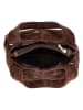 Charm Leren handtas "Sevilla" bruin - (B)22,5 x (H)35 x (D)14 cm