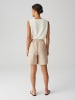 OPUS Leinen-Shorts in Beige