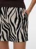 Vero Moda Shorts in Grau/ Schwarz