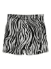 Vero Moda Shorts in Grau/ Schwarz