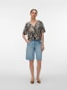 Vero Moda Shirt in Beige/ Schwarz