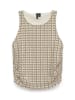 Vero Moda Top w kolorze beżowo-szarobrązowym