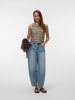 Vero Moda Top in Beige/ Schwarz