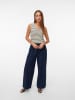 Vero Moda Top w kolorze beżowo-czarnym