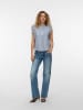Vero Moda Bluzka w kolorze niebiesko-białym