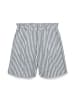 Vero Moda Shorts in Weiß/ Dunkelblau